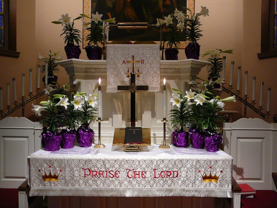 Easter Altar